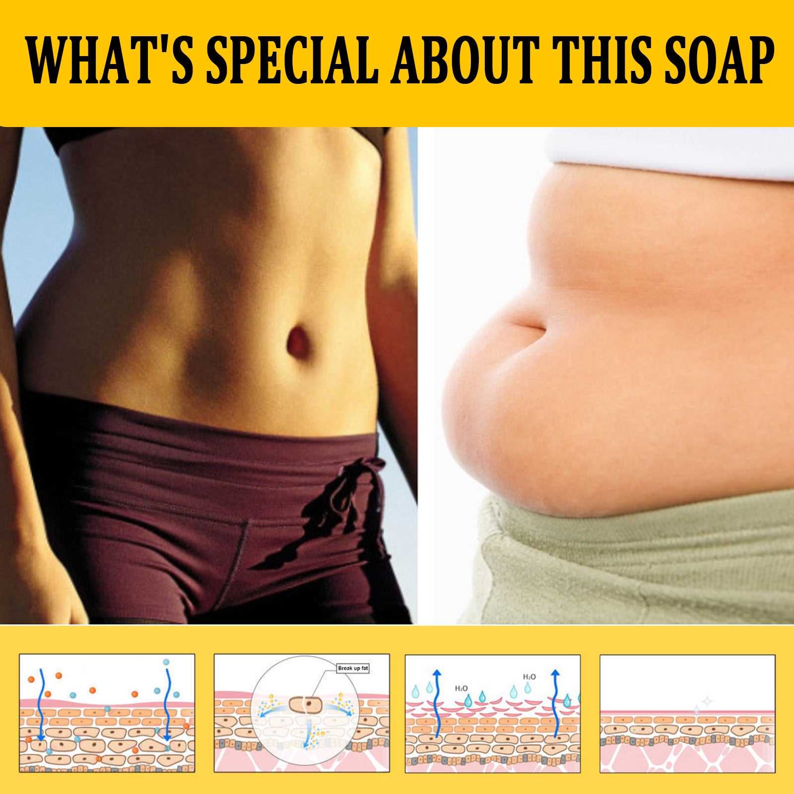 Body Bath Soap Cleans And Tightens The Skin