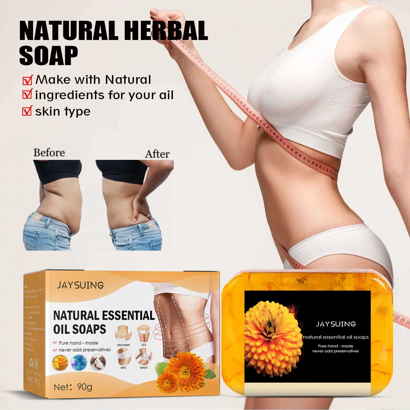 Body Bath Soap Cleans And Tightens The Skin