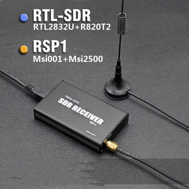 All-band Software Radio RTL-SDR RTL2832U R820T2 Receiver Aviation Shortwave Broadband