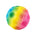 Colorful Hole Ball Soft Bouncy Ball Anti-fall Moon Shape Porous Bouncy Ball Kids Indoor Toys Ergonomic Design Elastic Ball