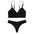 V -neck Wireless Seamless Lingerie & Panties Two Piece Set