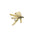 Crochet de mouche de Simulation de bouche de cheval rayé blanc de pêche à la mouche, appât artificiel de ver à pain, crochet de mouche