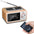 Haut-parleur Bluetooth réveil Radio téléphone portable horloge petite stéréo
