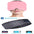 Wireless Bluetooth Sleeping Headphones Headband Thin Soft Elastic Comfortable Music Ear Phones Eye Mask For Side Sleeper Sports