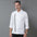 Camisa de manga larga para chefs de catering en restaurantes occidentales