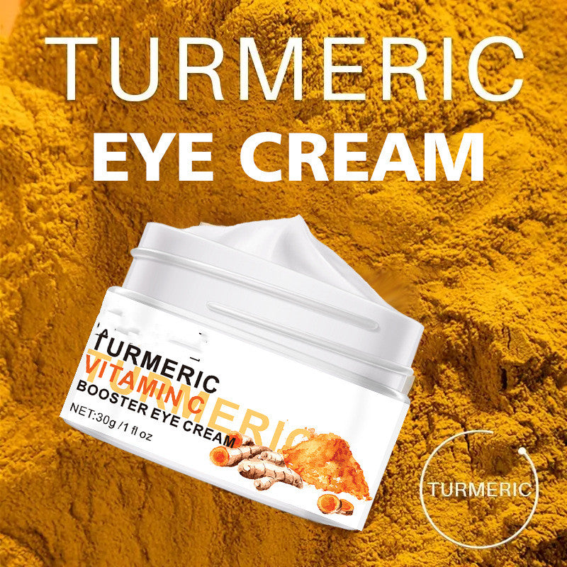 Cuidado de la crema para ojos con vitamina C y cúrcuma